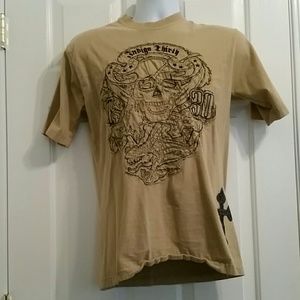 Indigo thirty brown short sleeve 14/16